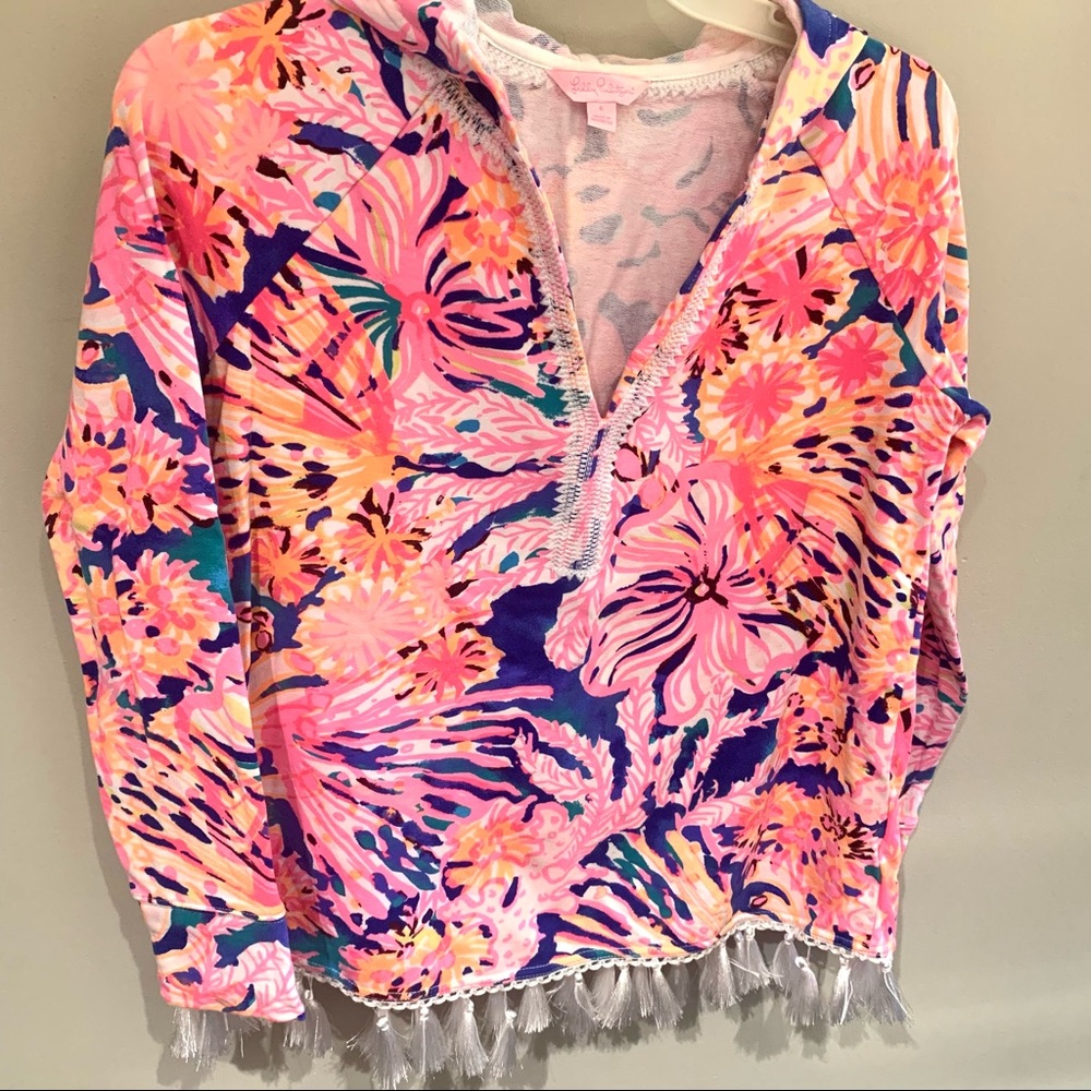 VGUC Lilly Pulitzer hoodie - size Small